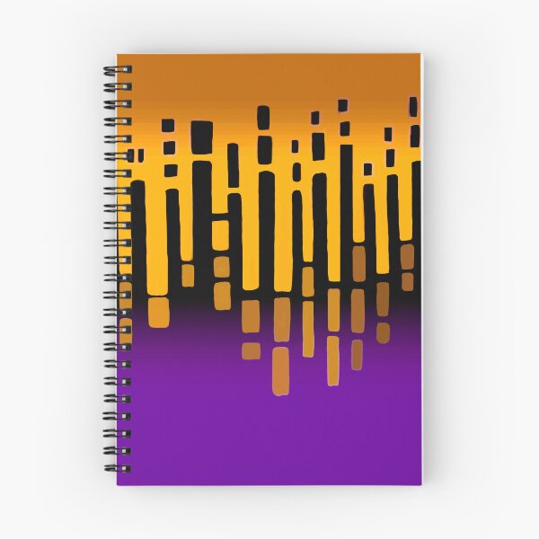 Item preview, Abstract, painted illustration, horizon, purple, yellow designed and sold by Svitac.