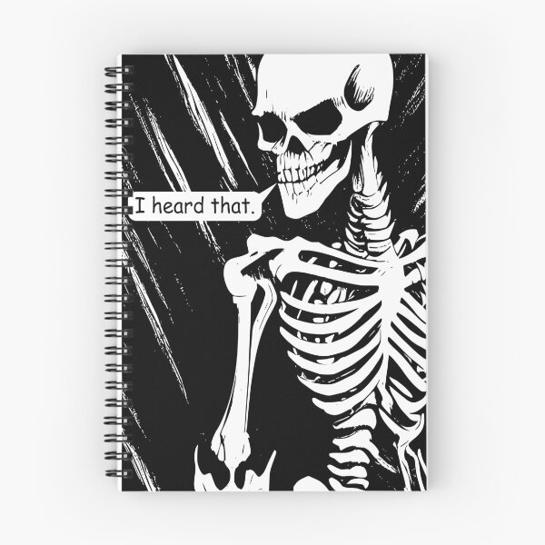 Item preview, Halloween Ornery Skeleton Design designed and sold by HalloweenThings.