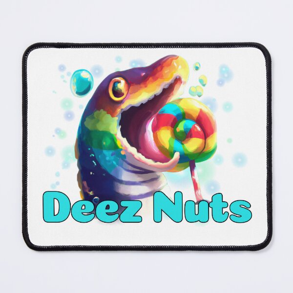 Item preview, Deez Nuts Rainbow Snake designed and sold by PastelSharkArt.