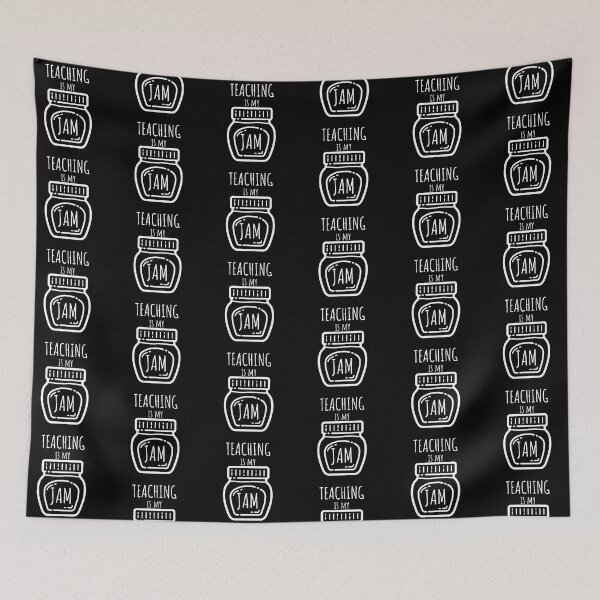 Item preview, Teaching is My Jam Teacher T-shirt designed and sold by Nerdygirlteez.