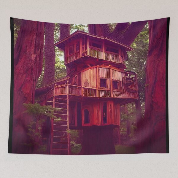 Item preview, Treehouse # 2 The Stacks On Stacks designed and sold by WinnieWonka13.