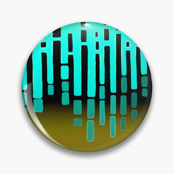 Artikelvorschau, Abstract, painted illustration, horizon, teal, mustard yellow entworfen und verkauft von Svitac.
