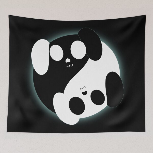 Item preview, Yin Yang Skull Puppies designed and sold by JMDesignHouse.