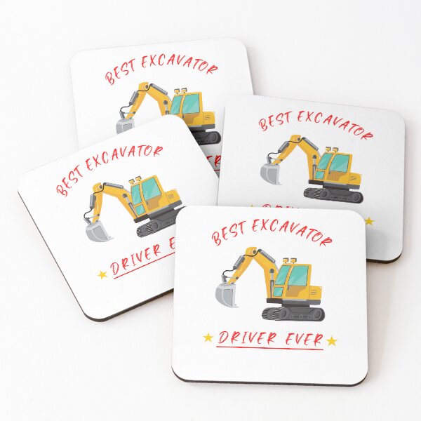Item preview, best excavator driver ever, Construction Worker Gift, I'll Be In My Office designed and sold by Trucker10.