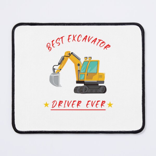 Item preview, best excavator driver ever, Construction Worker Gift, I'll Be In My Office designed and sold by Trucker10.