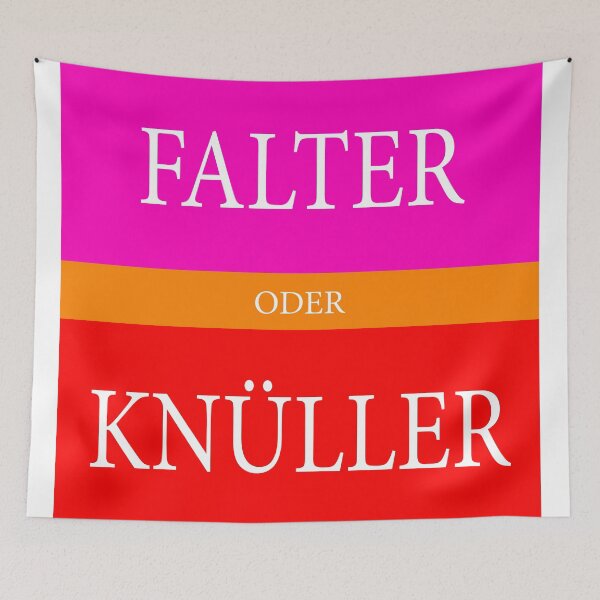 Item preview, Falter oder Knüller designed and sold by Hell-Prints.