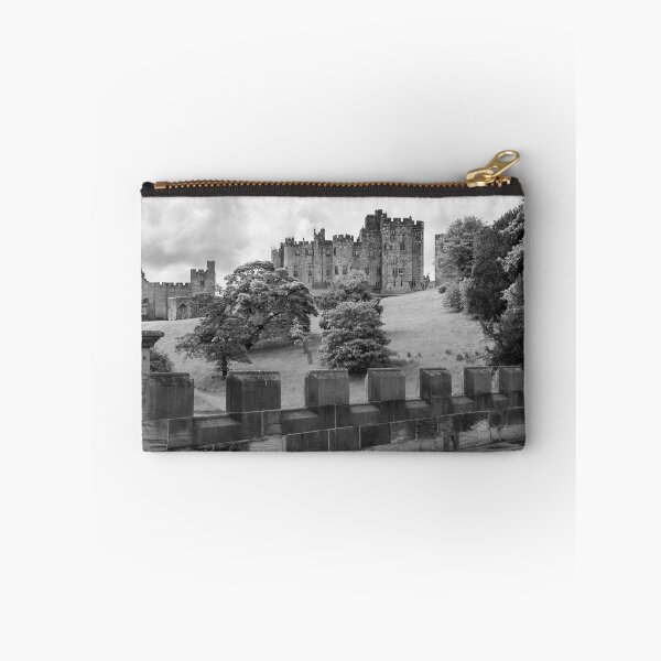 Item preview, Alnwick Castle in black and white designed and sold by cdkphotos.