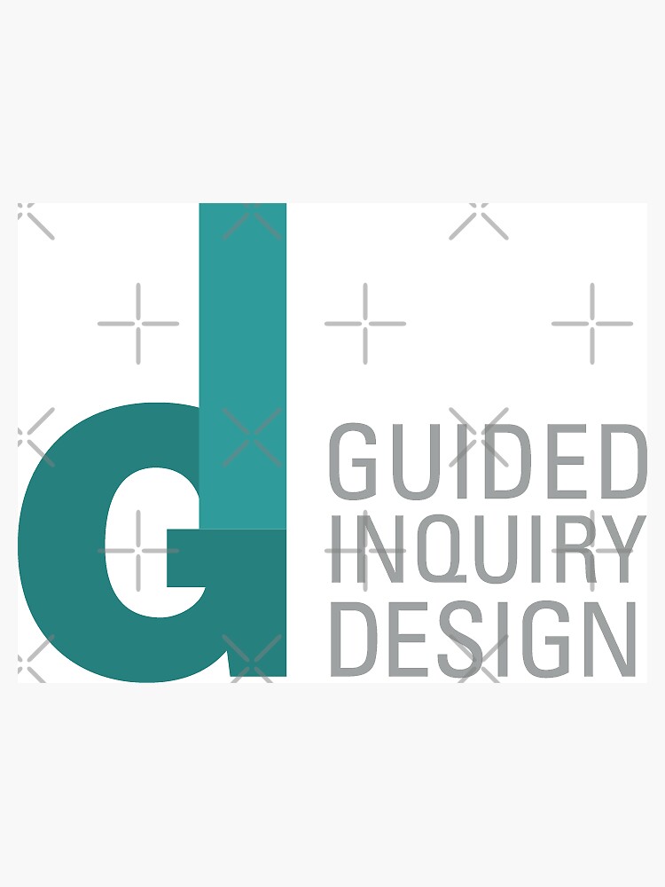 "Guided Inquiry Design Logo" Sticker for Sale by GIDLeslie Redbubble