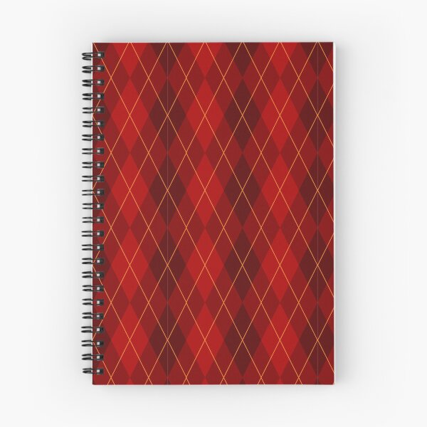 Item preview, Red Fall Argyle Pattern designed and sold by Arianna Khalil.