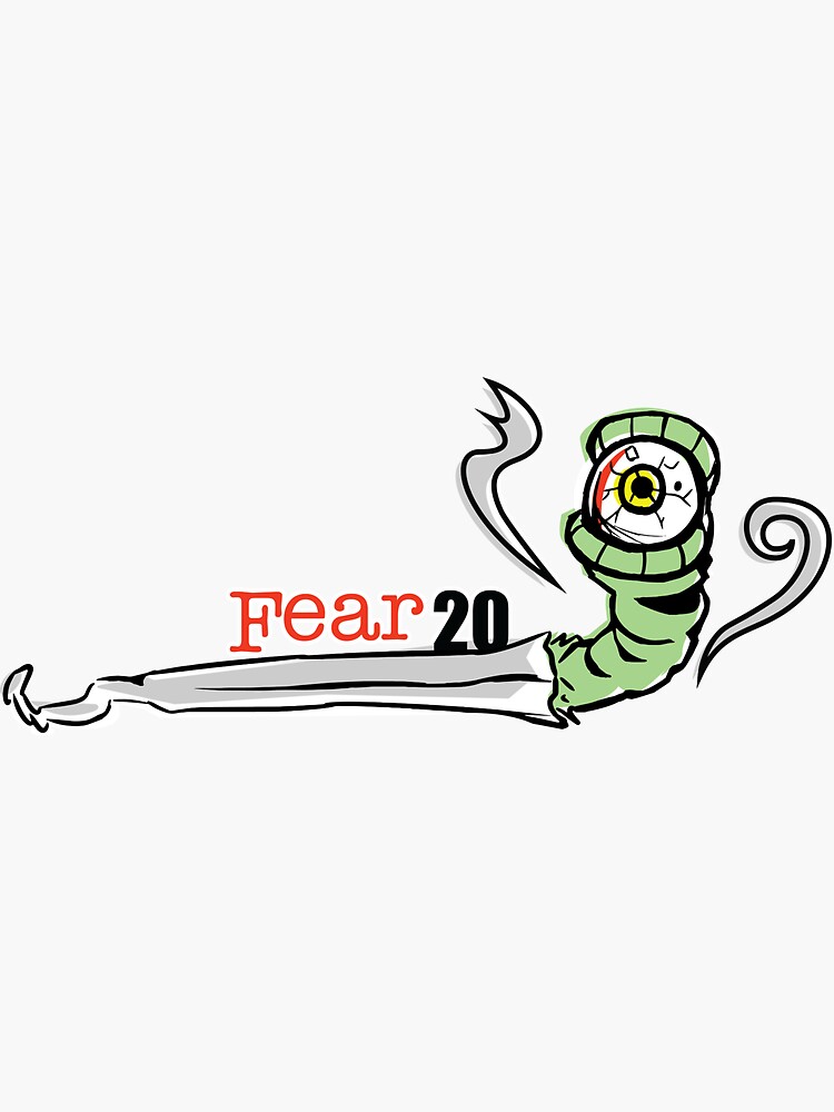 Thumbnail 3 of 3, Sticker, Burning Terror designed and sold by Fear20.