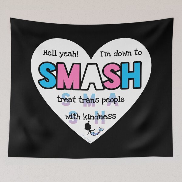 Item preview, SMASH for charity designed and sold by Art by Veya.