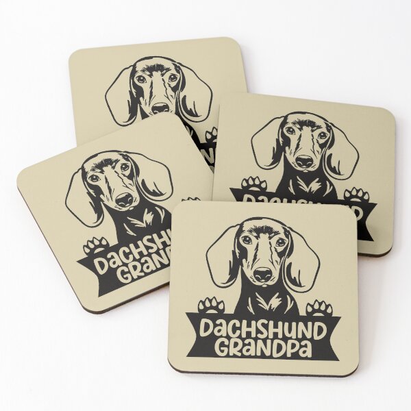 Item preview, Dachshund Grandpa - Doxie Dog lover designed and sold by DebbisPalette.