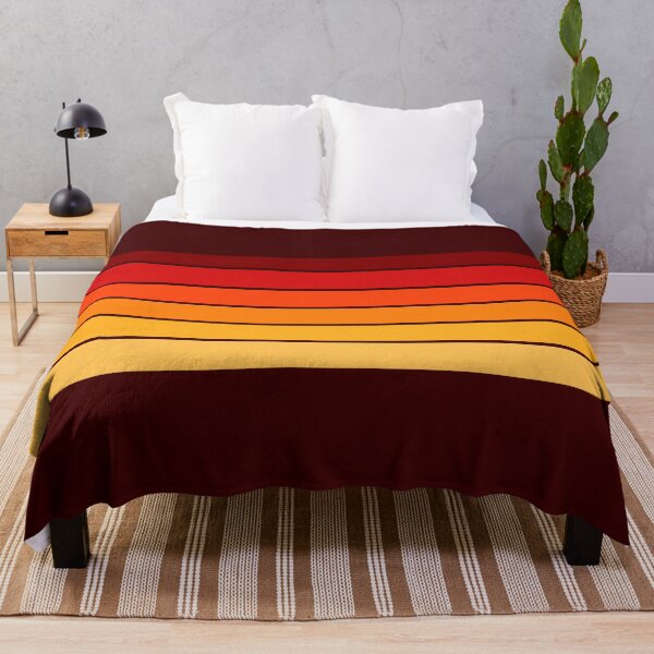 Artikelvorschau, Fall Retro Stripes (Red) entworfen und verkauft von Arianna Khalil.