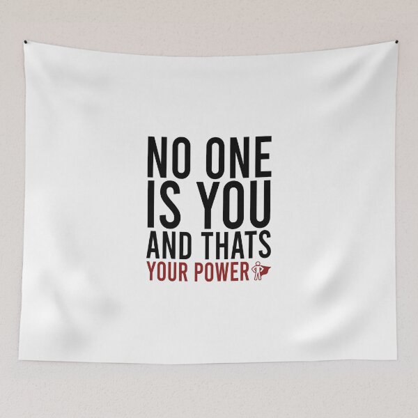 Item preview, No one is you and thats your power designed and sold by Bigilyy.