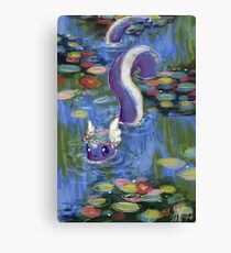 Monet Dragonair Lilies Canvas Print