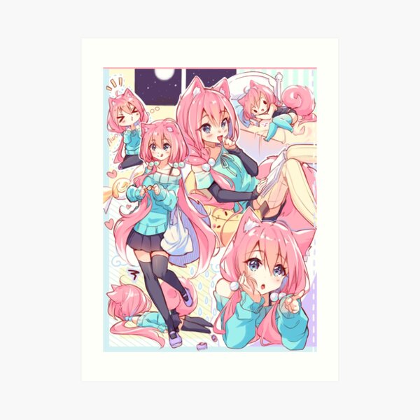 Full of Chiyes Art Print
