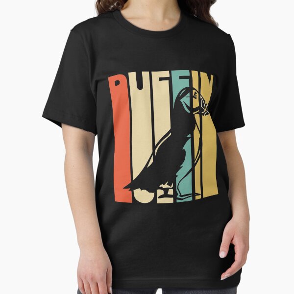 Artikel-Vorschau von Vintage-Stil Papageientaucher Silhouette Shirt, designt und verkauft von joanx1114.