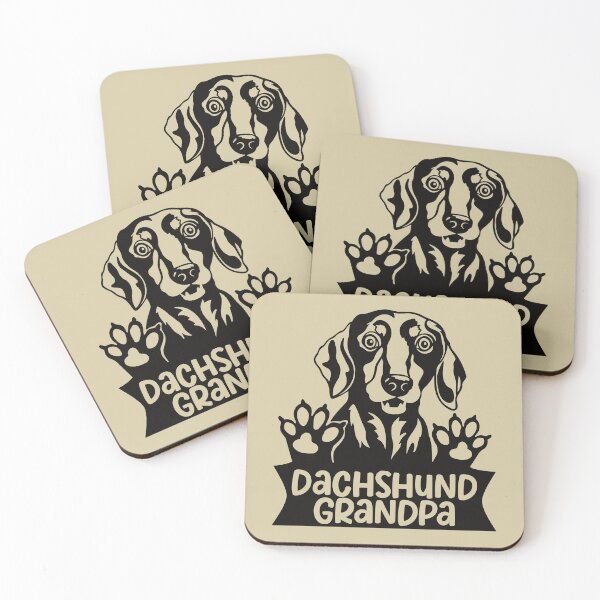 Item preview, Dachshund Grandpa - Doxie Dog lover designed and sold by DebbisPalette.