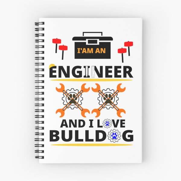 Item preview, i am a engineer and i love bulldog designed and sold by Jadir.