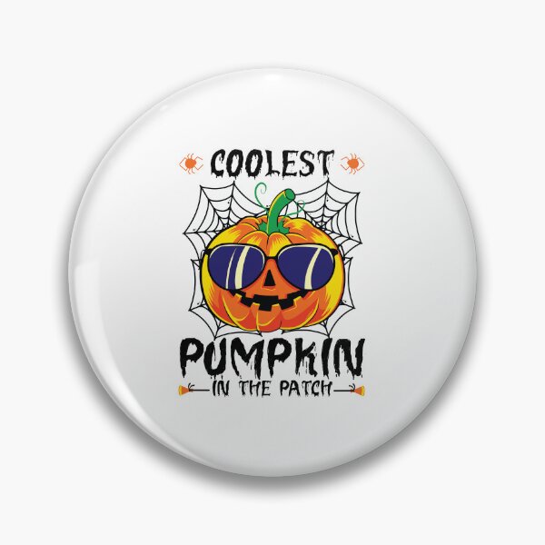Artikelvorschau, Coolster Kürbis im Patch-Halloween-Jungen-Mädchen-Kind-Fall entworfen und verkauft von clothesy7.