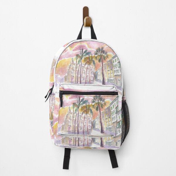 Item preview, Las Palmas Gran Canary San Francisco Square with Literary Cabinet designed and sold by artshop77.