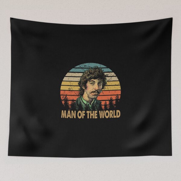 Item preview, Man Of The World Man Singer Rock Music Poster Racerback Tank Top designed and sold by cantoyanikr.