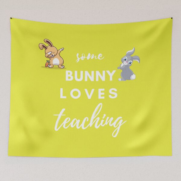 Item preview, Some Bunny Loves Teaching designed and sold by AddictDesigner.