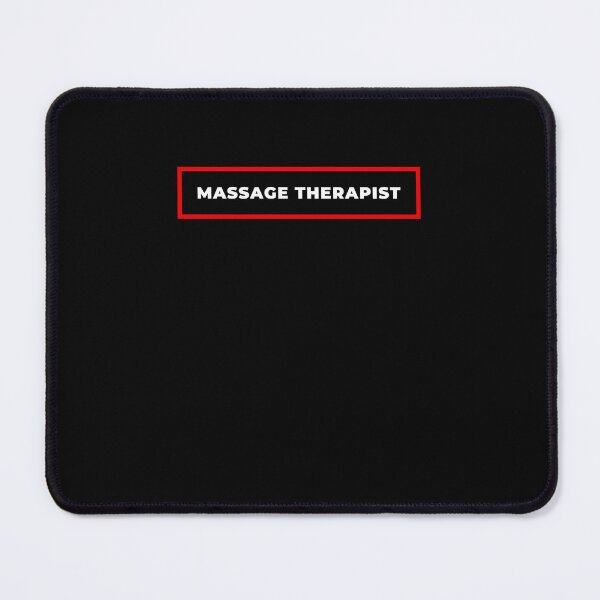 Item preview, Massage Therapist red frame designed and sold by SVPOD.