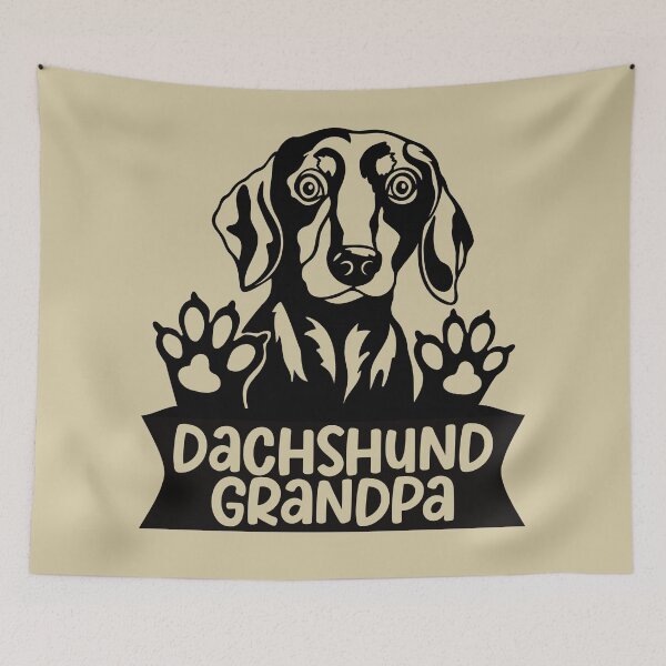 Item preview, Abuelo Dachshund - Amante de los perros Doxie designed and sold by DebbisPalette.