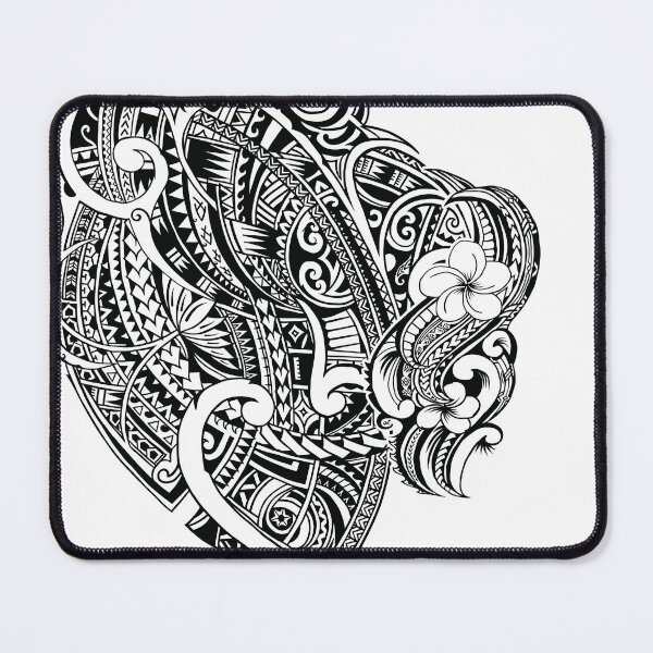 Item preview, Vintage Hawaiian Black And White Tribal Designs 3429 designed and sold by sunnthreads.