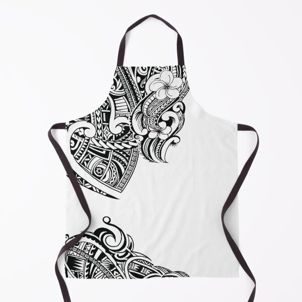 Item preview, Vintage Hawaiian Black And White Tribal Designs 3429 designed and sold by sunnthreads.