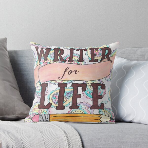 Item preview, Writer for Life designed and sold by Thornesong Design.