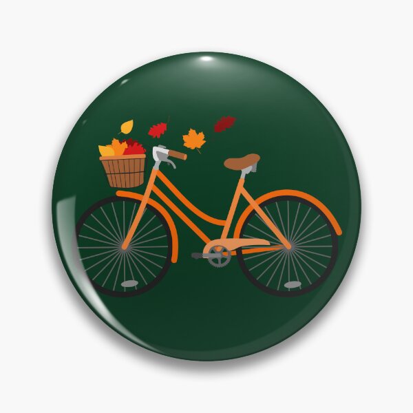 Item preview, Autumn Bike (Orange) designed and sold by Arianna Khalil.
