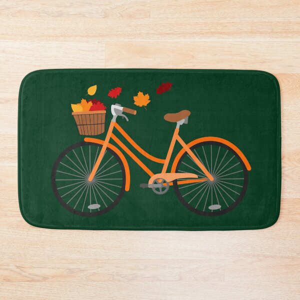 Item preview, Autumn Bike (Orange) designed and sold by Arianna Khalil.
