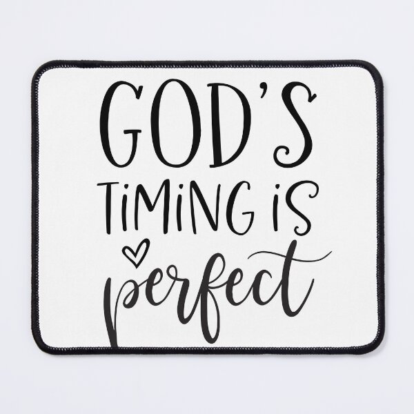 Item preview, God timing is right designed and sold by Delicarte.
