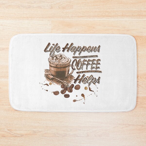 Item preview, Life Happens Coffee Helps designed and sold by HappyLifeCreate.