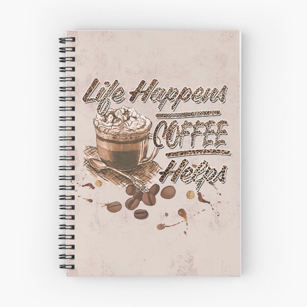 Item preview, Life Happens Coffee Helps designed and sold by HappyLifeCreate.
