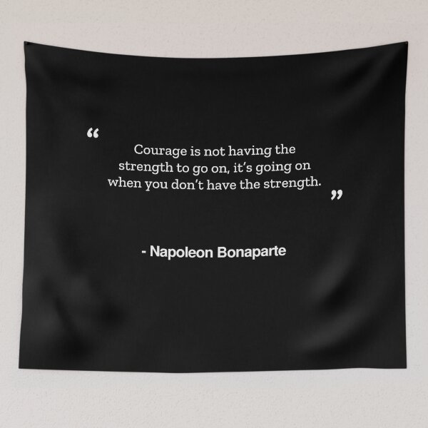 Item preview, Napoleon Bonaparte on Courage designed and sold by rybacc.
