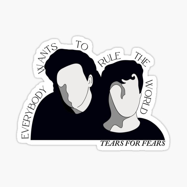 Tears for Fears Woman In Chains-1 Album Cover Sticker