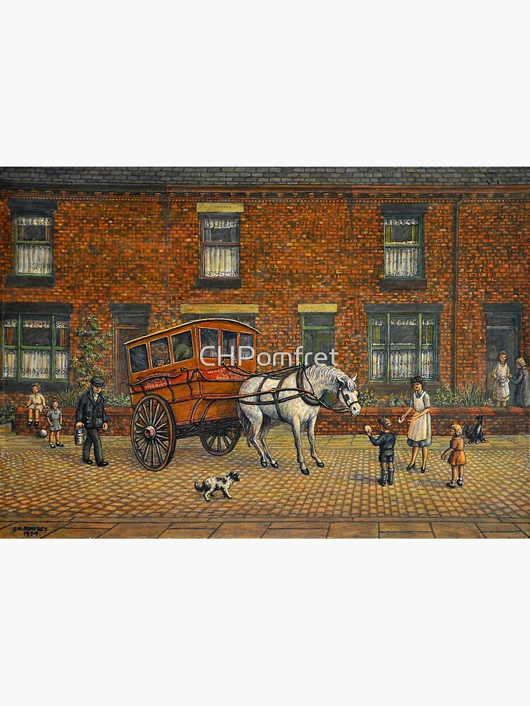  “The Milkmans Horse” by Clarice Hall Pomfret Art by CHPomfret