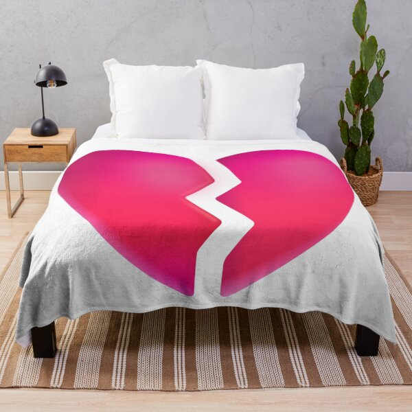 Item preview, Broken heart emoji - big designed and sold by abroadDesigns.