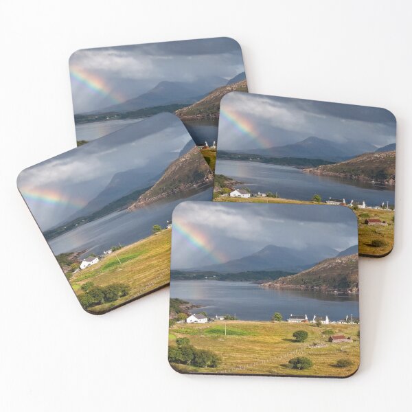 Item preview, Rainbow, Applecross Coastal Route Wester Ross Scotland designed and sold by PhotosEcosse.