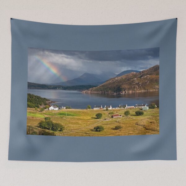 Item preview, Rainbow, Applecross Coastal Route Wester Ross Scotland designed and sold by PhotosEcosse.