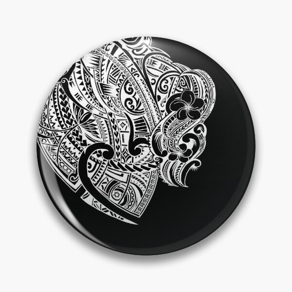 Item preview, Vintage Hawaiian White Overlay Tribal Designs 3430 designed and sold by sunnthreads.