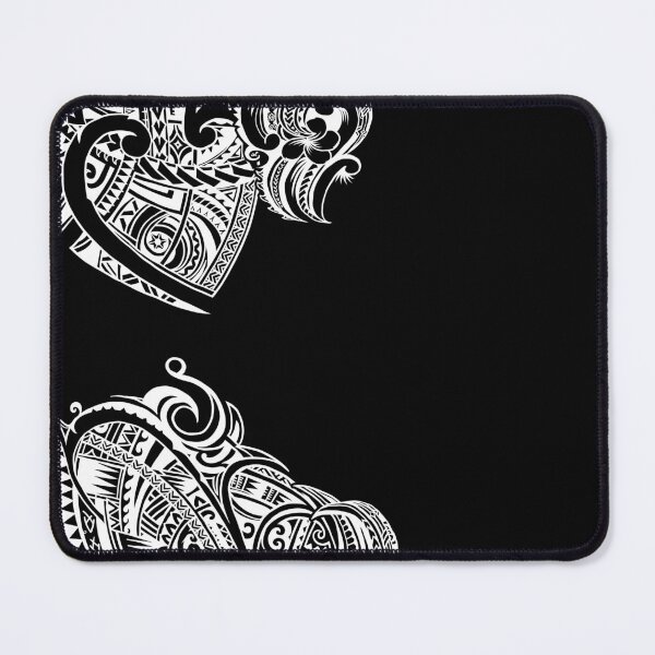 Item preview, Vintage Hawaiian White Overlay Tribal Designs 3430 designed and sold by sunnthreads.