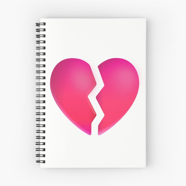 Item preview, Broken heart emoji - optimized designed and sold by abroadDesigns.