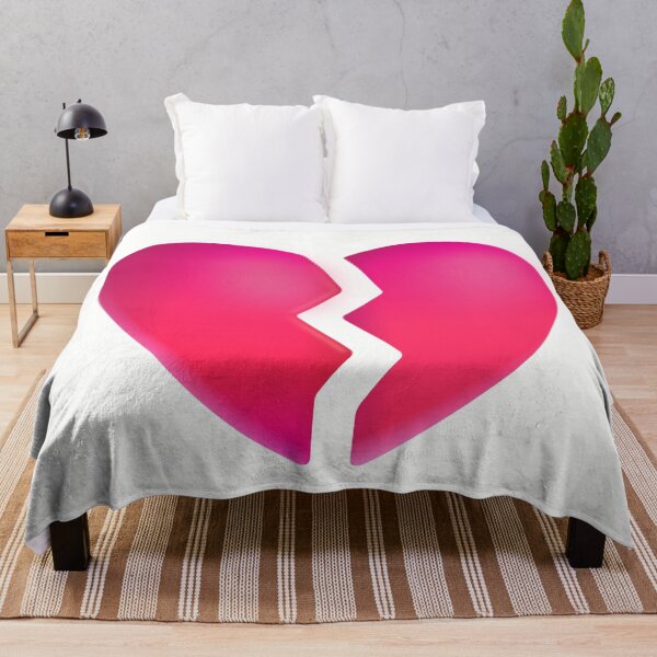 Item preview, Broken heart emoji - optimized designed and sold by abroadDesigns.
