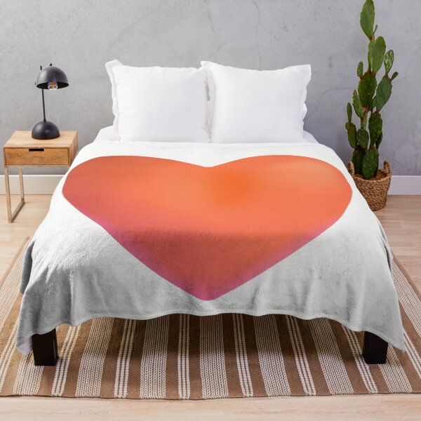 Item preview, Orange Heart Emoji - optimized designed and sold by abroadDesigns.