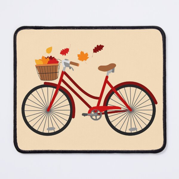 Item preview, Autumn Bike (Red) designed and sold by Arianna Khalil.