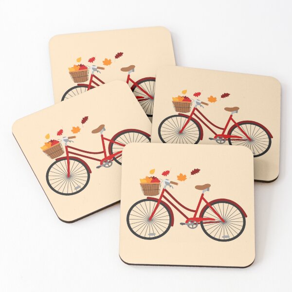 Item preview, Autumn Bike (Red) designed and sold by Arianna Khalil.